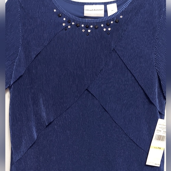 Alfred Dunner Top Petite Medium - Picture 6 of 7